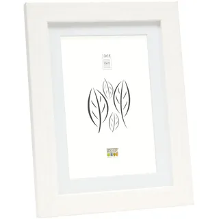 Deknudt Bilderrahmen modern weiß 10x15 cm 2er Set