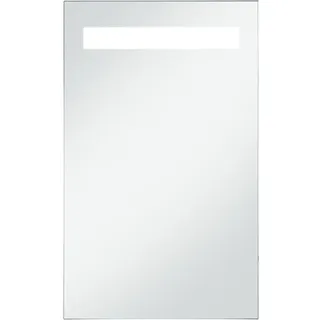 vidaXL Badezimmer-Wandspiegel mit LEDs 60x100 cm - Silber