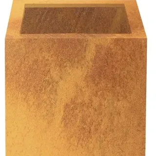 Pflanzgefäß Nora 40 x 40 Cortenstahl braun