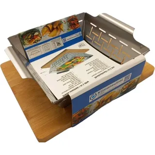 Edelstahl Grillkorb 24.9X21X7 Cm
