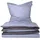 Doubleface Unifarben Blau 155 x 220 cm + 80 x 80 cm