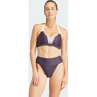 Adidas Sportswear Colorblock Bikini Aurora Black / Preloved Fig XS