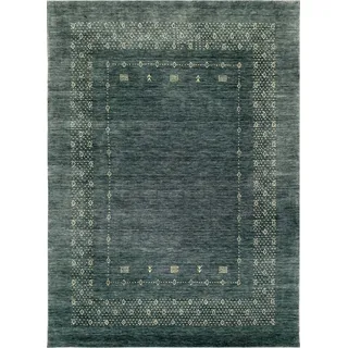 Anthrazit Grau Teppich 100% Wolle 170x240 cm Handgewebt Orient Gabbeh AC11