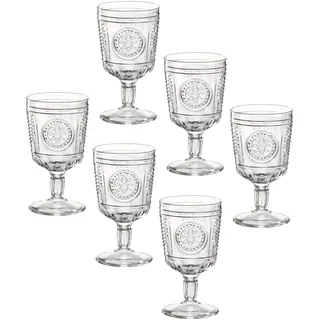 Bormioli Rocco Romantisches Stielglas, 1 Stück, transparent