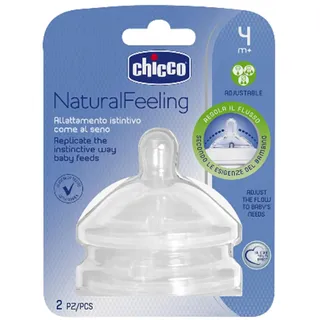 Chicco Naturalfeeling Silikon Sauger 0M+