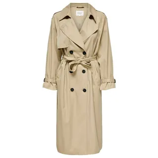 Only Trenchcoat 'Chloe' Tannin,