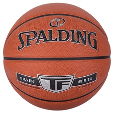 Spalding - TF Silver - Basketball - Größe 7 - Basketball - Zertifizierter Ball - Material ZK COMPOSITE - Indoor und Outdoor - Rutschfest - Ausgezeichneter Grip