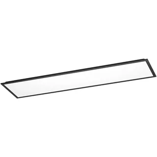 EGLO LED Deckenleuchte Moradillo-Z schwarz 120 x 30 cm RGB dimmbar