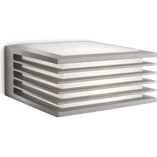 Philips Außenwandleuchte Aluminium, Edelstahl, Kunststoff 2,0 cm ohne Leuchtmittel grau