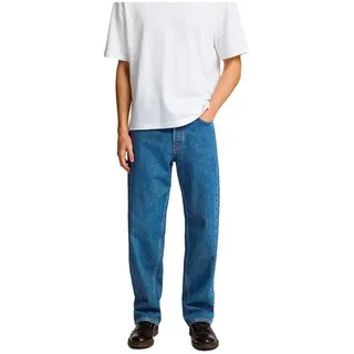 Selected 220 Loose Fit Ben Kori Jeans - Medium Blue Denim / 203 - 36 - 34