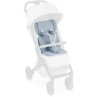 ABC Design Kinderwageneinlage , Hellblau , 27x6.5x31.5 cm , EN 1888 , pflegeleicht, Gurtschlitze, schadstofffrei, atmungsaktiv , Baby on Tour, Kinderwagen, Kinderwagenzubehör, Sonstiges Kinderwagenzubehör