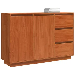 vidaXL Sideboard mit Schubladen Braun Eichen-Optik 111 x 34 x 75 cm - Braun
