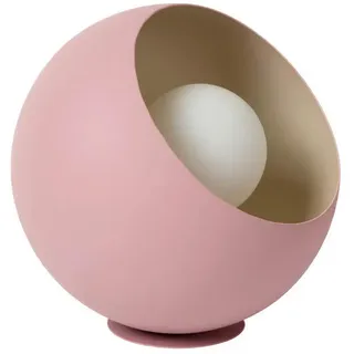 Lucide Tischleuchte , Pink , Metall , Metalloptik , Kugel , 20x20x20 cm , RoHS, Reach, Europäischer Sicherheitsstandard , Schnurschalter, mit Schalter , Lampen & Leuchten, Leuchtenserien