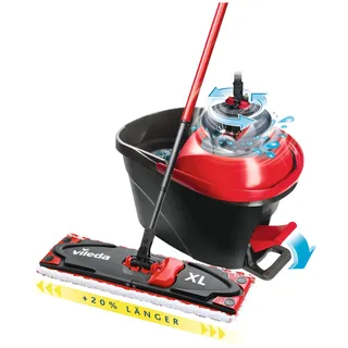 Vileda Bodenwischer Ultramax XL Turbo Rot