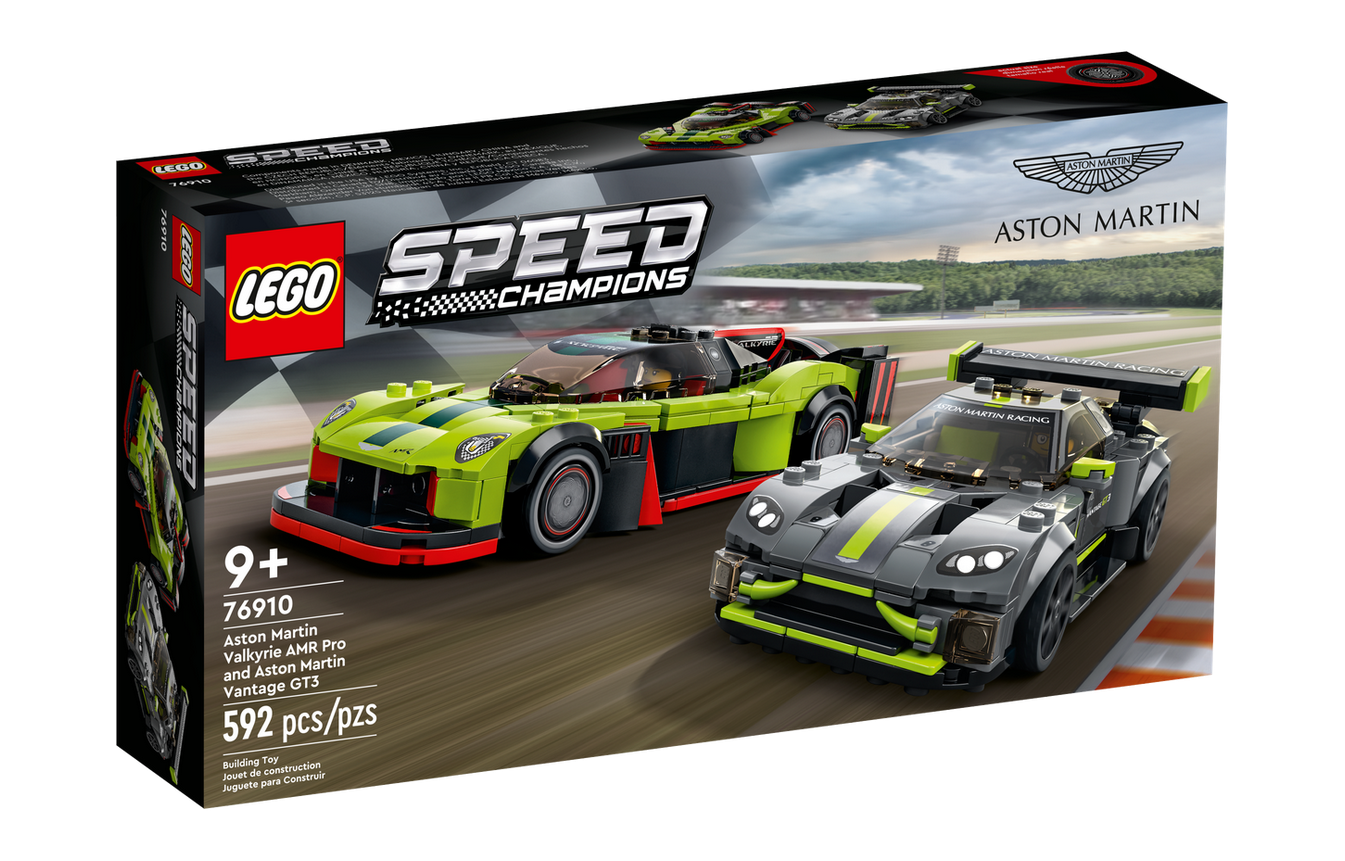 Bild von Speed Champions Aston Martin Valkyrie AMR Pro & Aston Martin Vantage GT3 76910
