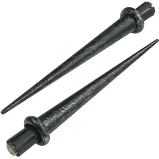 LIEDECO "Endstück, Endknopf Spitze "Esperanca" für 16 mm Stangen" Endstück, Endknopf,
