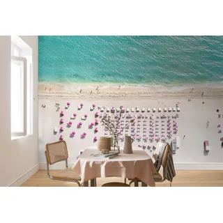 KOMAR Vlies Pink Umbrella 400 x 250 cm