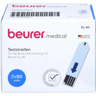 Beurer Teststreifen GL 40 100er Dose