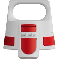 SIGG WMB ONE Top Red Verschluss (One Size), Ersatzteil für SIGG Trinkflasche, einhändig bedienbarer & auslaufsicherer Verschluss