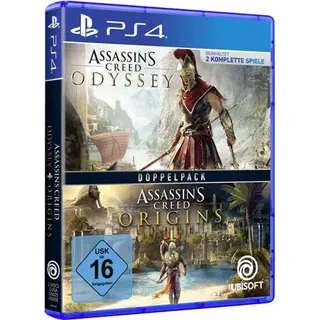 Assassins Creed Doppelpack Odyssey + Origins PS-4