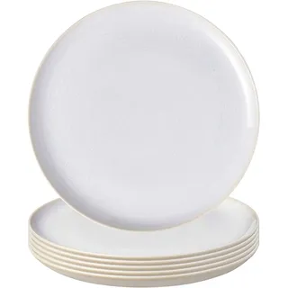 Villeroy & Boch like. by Villeroy & Boch Speiseteller »Speiseteller Crafted ø 25,9 cm 6er Set«, weiß