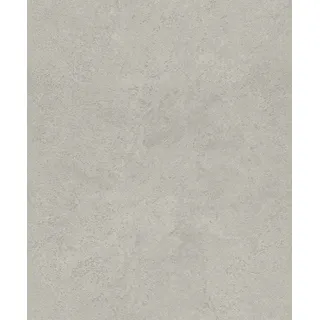 Rasch Textil Rasch Tapete 315141 - Vliestapete Silber Metallic Uni Betonoptik Struktur aus der Kollektion Factory V