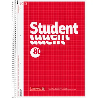 Brunnen Collegeblock Student A4 liniert 80 Blatt