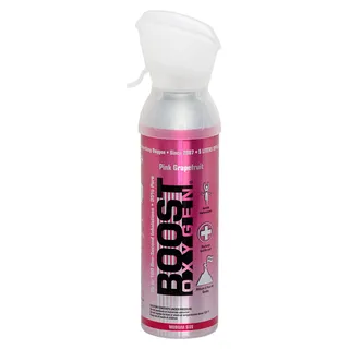 Boost Oxygen Sauerstoffdose zum Inhalieren Pink Grapefruit, mittel, 8x5L