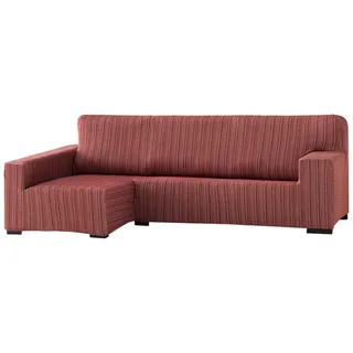 Martina Home Sofahusse elastisch Chaise Longue linker Arm 32x42x17 cm Burgunderrot