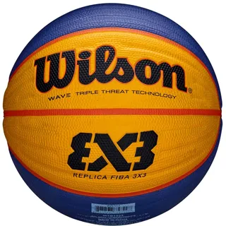 Wilson Basketball FIBA 3X3 REPLICA GAME BALL, Orange, INTERMED, FIBA 3X3 REPLICA GAME BALL