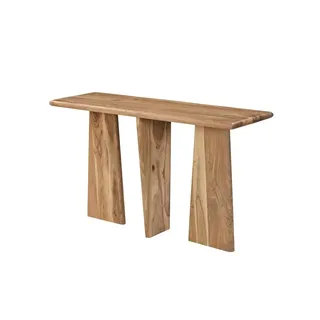 SIT Möbel Acacia Wave Konsolentisch 130 x 40 x 75 beige