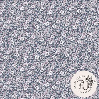 Laura Ashley Vliestapete Libby 64 cm x 10 m 1 St Lila