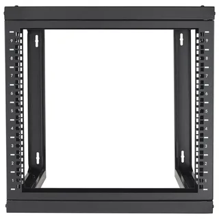 Vevor 9U Server-Rack, Wandhalterung, Netzwerk-Rack für 48,3 cm IT- und AV-Geräte, offener Rahmen, 45,7 cm tief, 68 kg maximale Tragfähigkeit