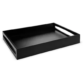 Leopold Vienna 47,5x35x6cm Mdf Tablett - Black - One Size