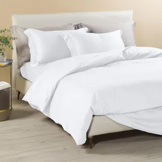 Caleffi Bettwäsche Set 4teilig aus 100% Baumwolle – Weiches und Elegantes Duvet Cover, Waschbar & Pflegeleicht Bettbezug, Bettwaren & Bettwäsche -