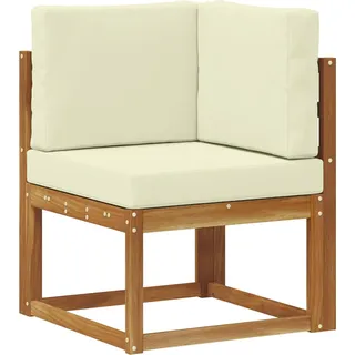 vidaXL Outdoor Ecksofa Massivholz Akazie - Braun