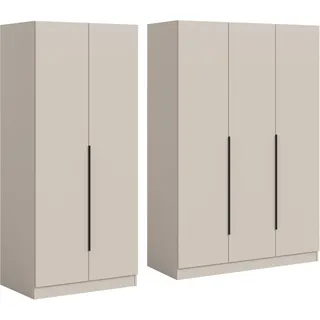 Home Affaire Kleiderschrank Skarde 200 x 180 x 52 cm Beige