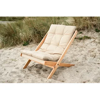 Karup Loungesessel Boogie OUT Polyester 65 x 75 x 88 cm Weiß mit gepolsterter Sitzauflage