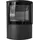 Bjorn Stahl Schwarz/Abdeckplatte Glas