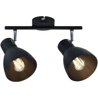 Paulmann 66760 Deckenstrahler E27 230V max. 2x20W dimmbar Schwarz