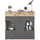 Tomaso 140 x 134 x 37 grau naturbelassen