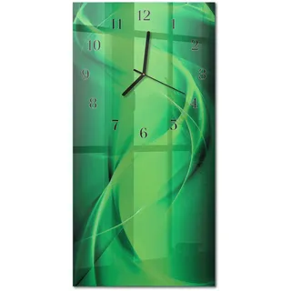 Tulup Glasuhr 30,0 cm 30x60 Grün
