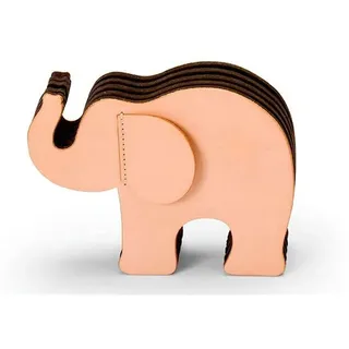 Graf von Faber-Castell Stifteköcher Elefant, natur, klein von Graf von Faber-Castell