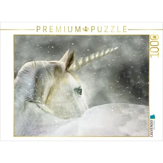 Calvendo Puzzle Mein Einhorn 1000 Teile Puzzle quer | Lege-Größe cm Foto-Puzzle für glückliche Stunden