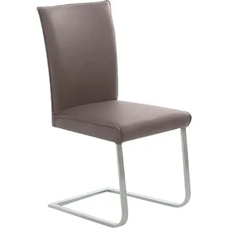 K+W Komfort & Wohnen Freischwinger Santos III Leder braun