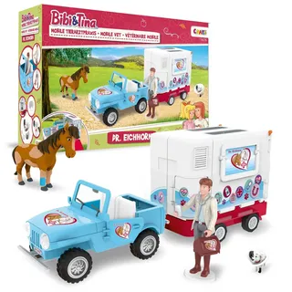 Craze Bibi und Tina Spielset Mobile Tierarzt Station Dr. Eichhorn 19276