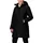 Damen Wm s Leichte Daunenjacke wasserdichter Daunenparka warmer Wintermantel regendichte Winterjacke winddichte Funktionsjacke Outdoorjacke mit Kapuze Black F22 M