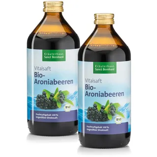 Bio-Aroniabeeren-Vitalsaft - 1 Liter