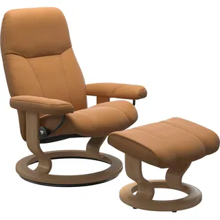 Stressless Relaxsessel Consul mit Classic Base Kunstleder 76 x 100 x 71 cm Braun