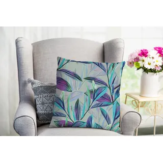 Queence Falk 50 x 50 cm Blau